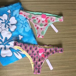 🍉🍍Lolli 🍍🍉NWT 🆕 Double Dip Bottoms